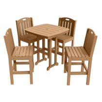 Time-Honored 5-Piece Bar Height Patio Dining Set